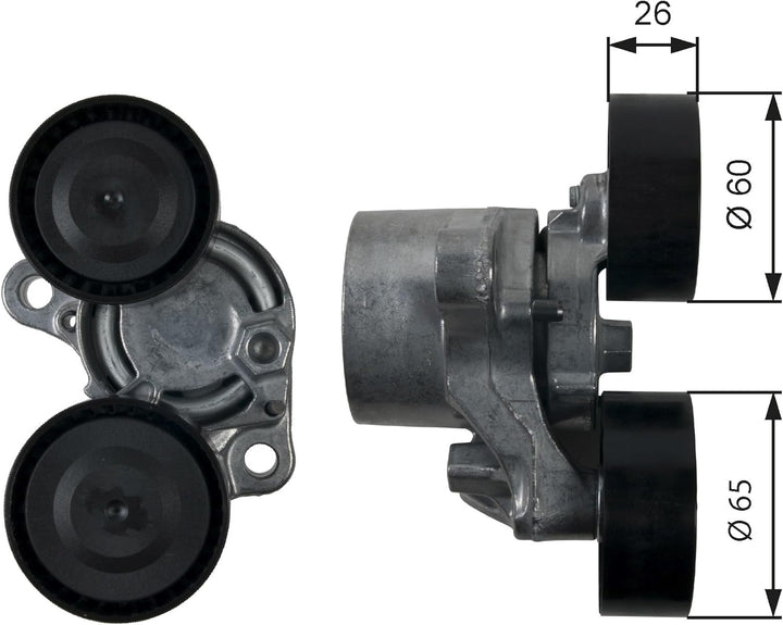 GATES DriveAlign Spannrolle T39199