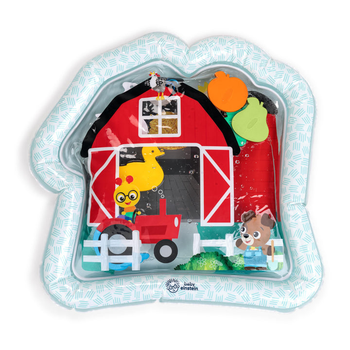Baby Einstein Farm Explorers Cal's Sensory Barn Bauchlage-Wassermatte, multisensorisch, Alter 0–36 M