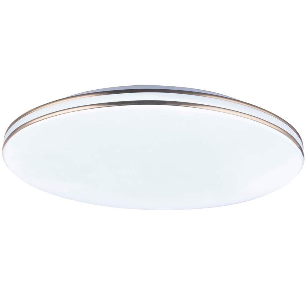 GLOBO Deckenleuchte, Metall, 24 W, Weiss