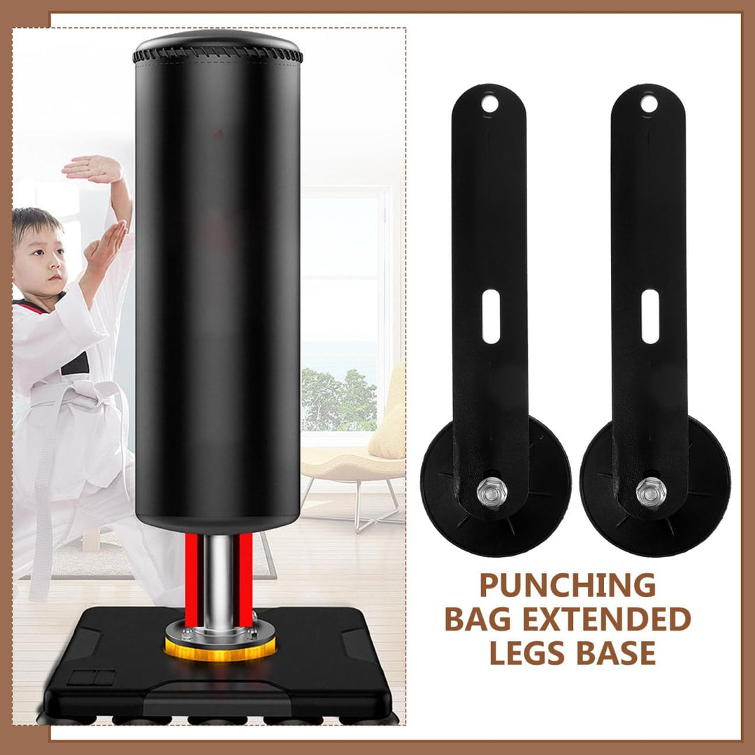 BESPORTBLE Stehende Boxsäcke Einziehbare Beine Für Boxtrainingssack Saugnapf-Set Für Boxsäcke Robust