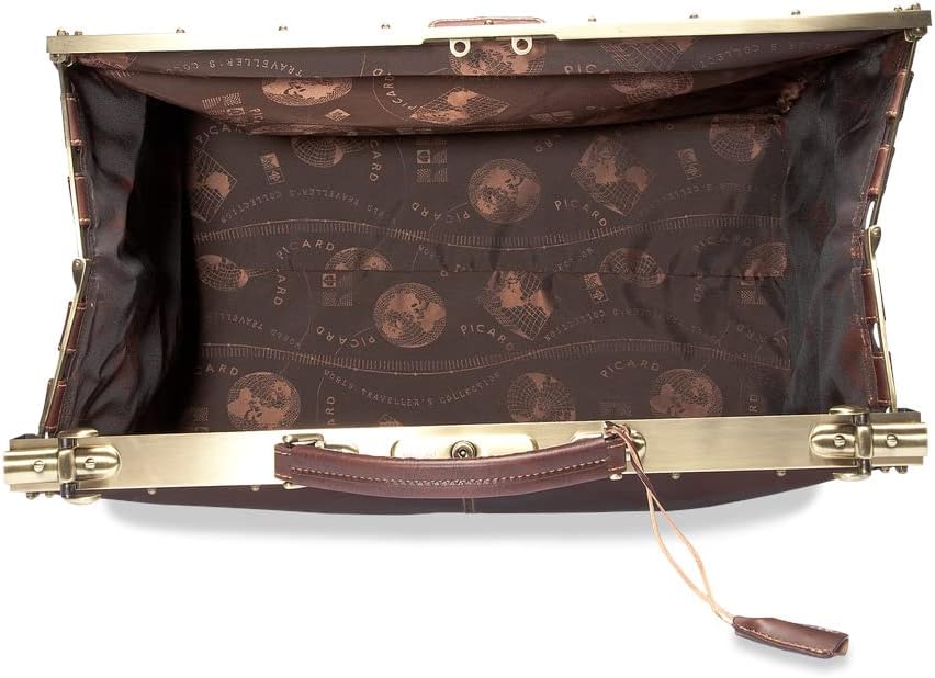 Picard Herren Reisetasche TOSCANA aus Rindsleder | mit Klappverschluss | Reisetasche | Alltag Einhei