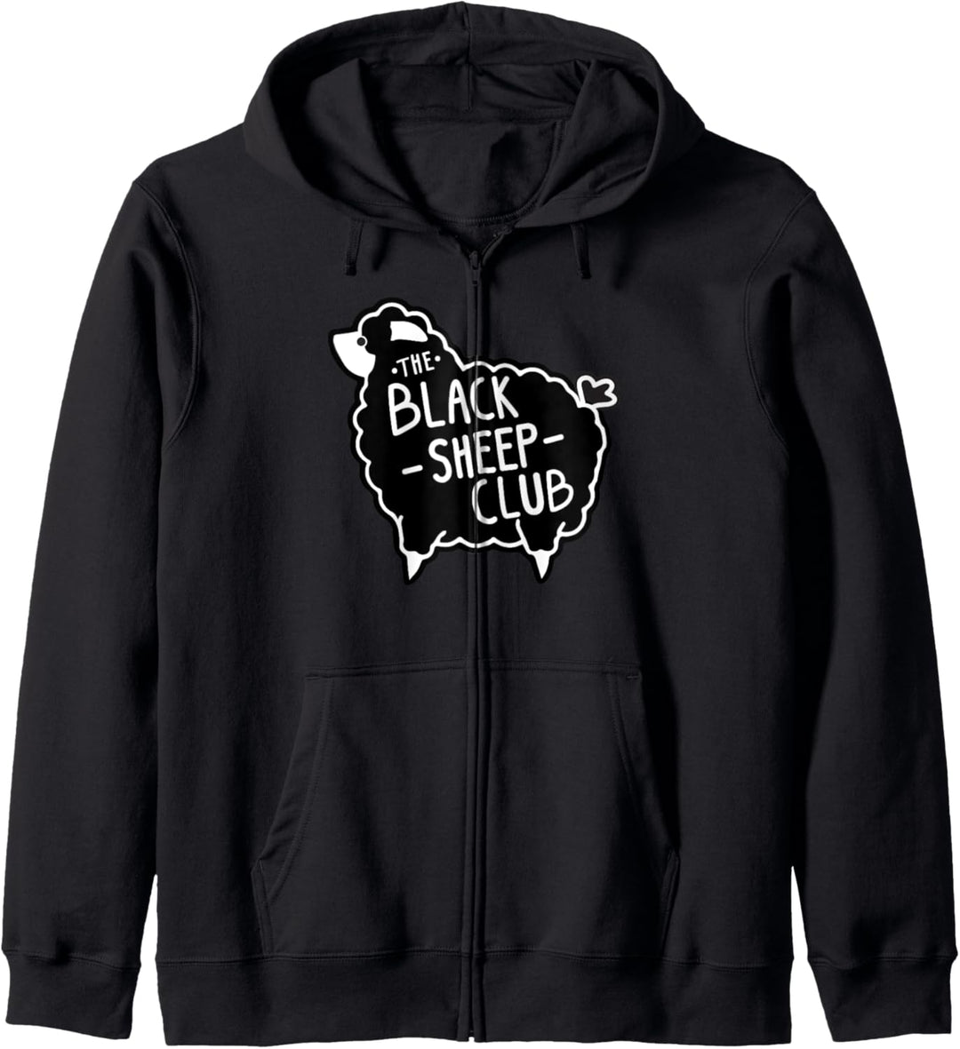 The Black Sheep Club Squad Funny Sarcastic Kapuzenjacke