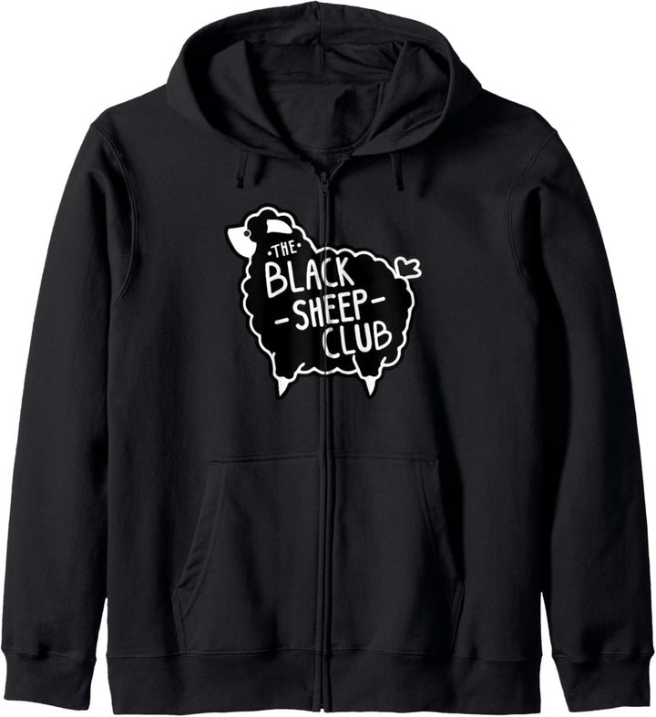 The Black Sheep Club Squad Funny Sarcastic Kapuzenjacke