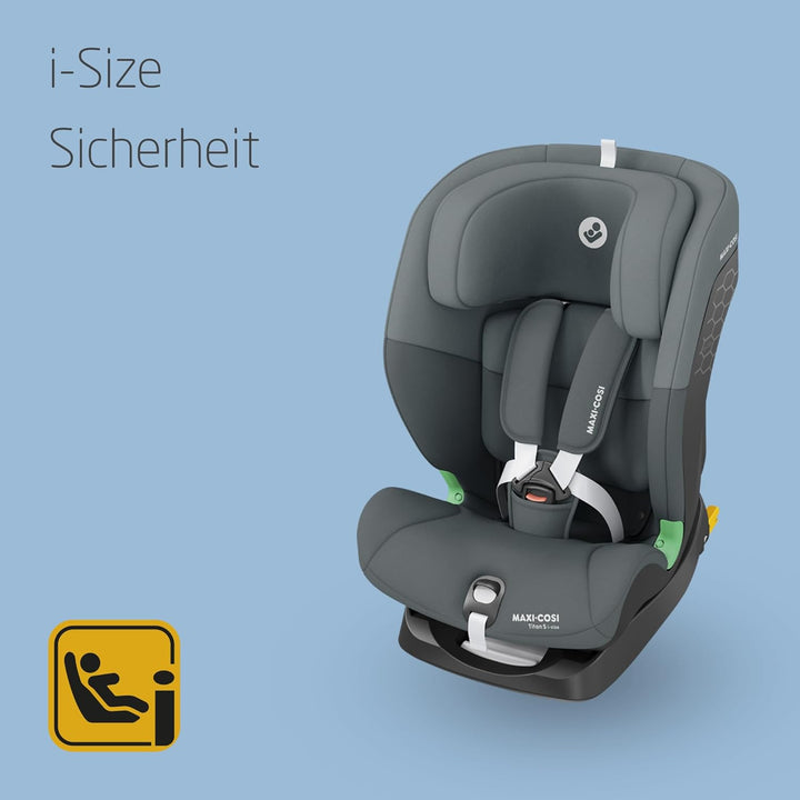 Maxi-Cosi Titan S i-Size, Child Car Seat, 15 months-12 years (76-150cm), ISOFIX Car Seat, 5 Recline