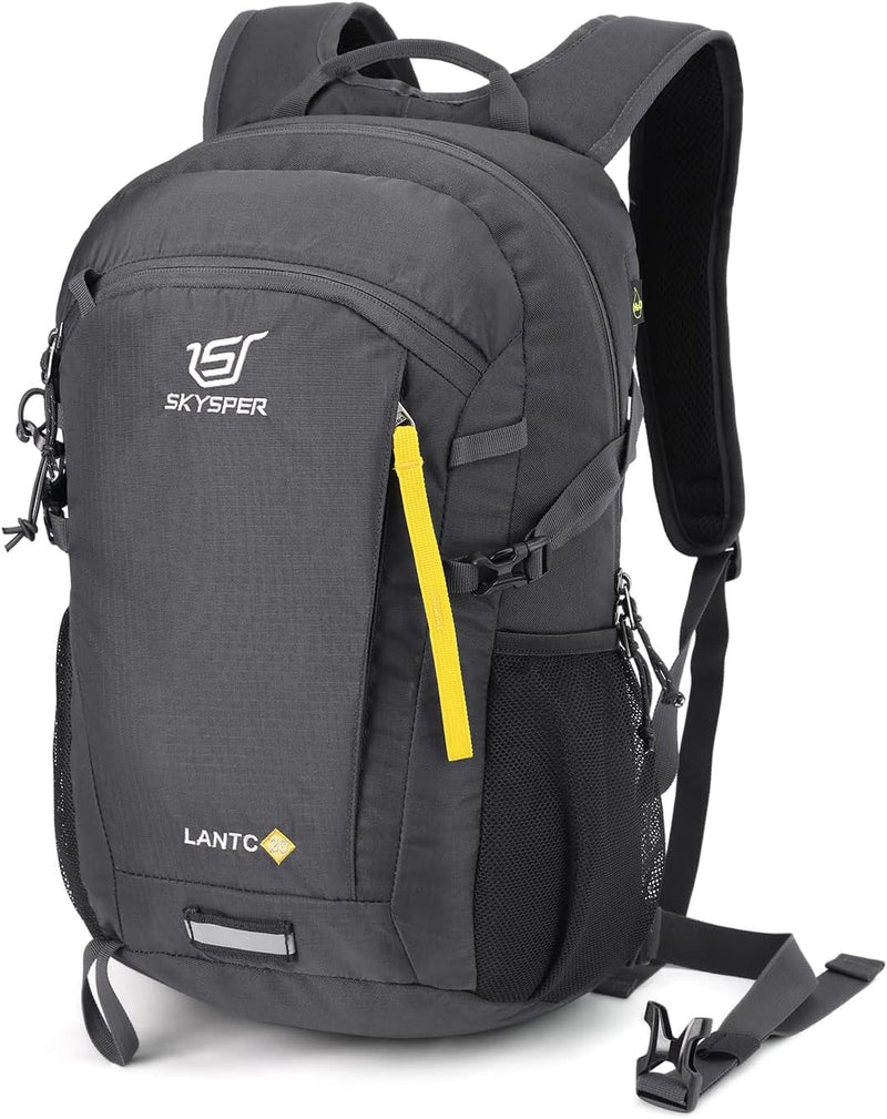 SKYSPER LANTC 20 Leicht Wanderrucksack 20L Klein Rucksack mit Rückenbelüftung Trekkingrucksack aus a