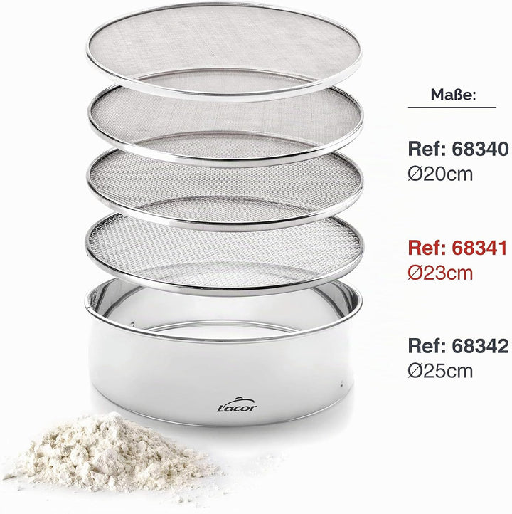 Lacor 4 AUSTAUSCHBARE MASCHE-SIEB. 23 cm, 4