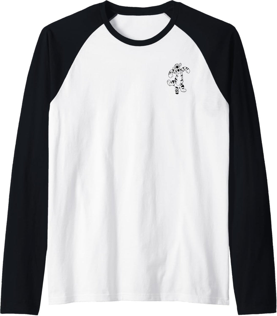 Disney Winnie The Pooh Tigger Pocket Pal Outline Raglan