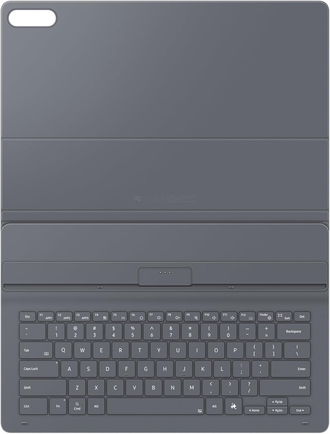 Samsung Book Cover Keyboard Slim EF-DX930 für das Galaxy Tab S11 Ultra mit QWERTZ-Tastatur und AI-Ta