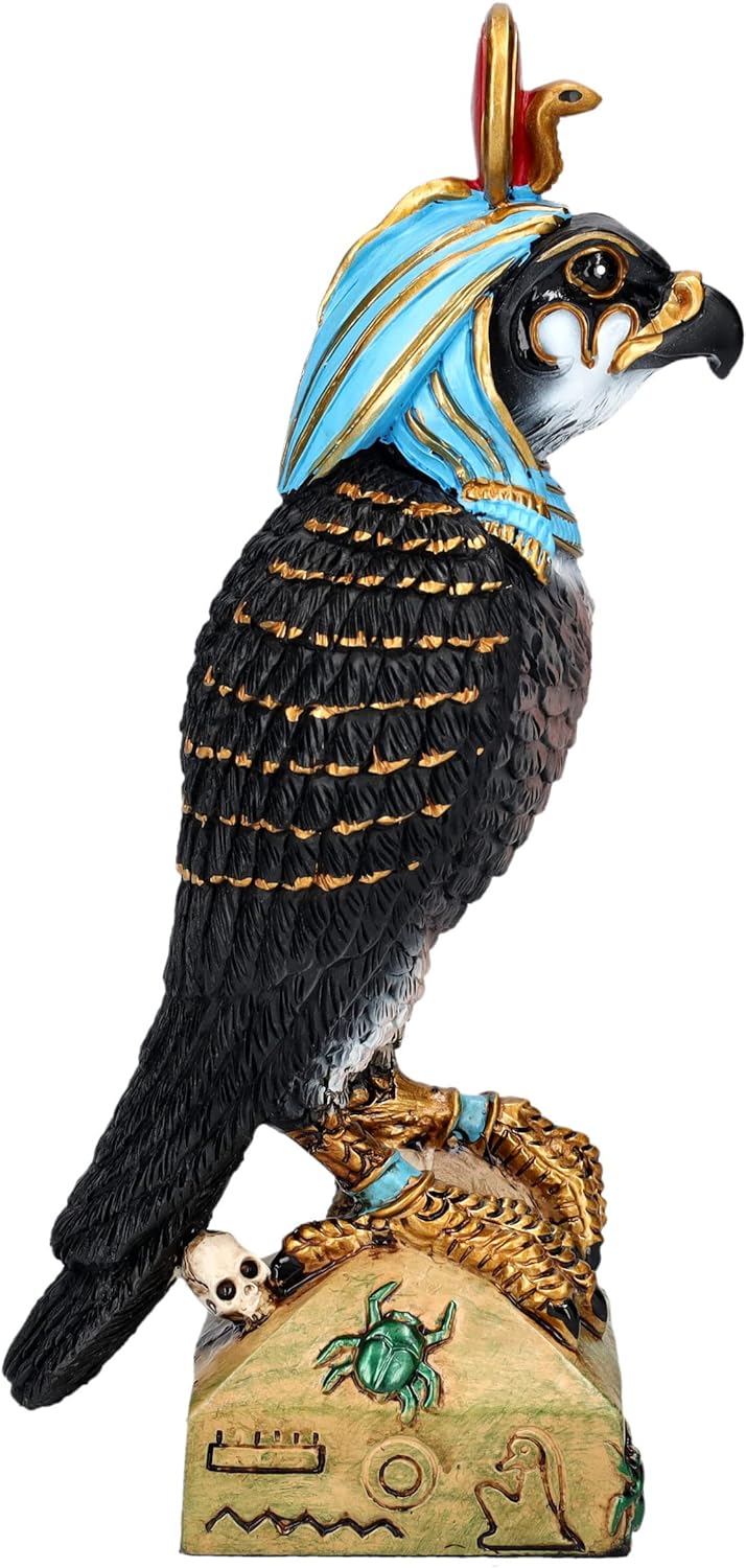 Pacific Giftware Ra Figur als Falke von Stanley Morrison | Re Ägypten Götter Gottheiten Statue