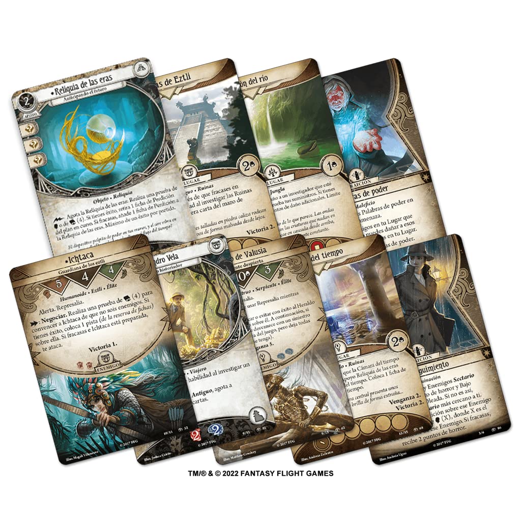 Fantasy Flight Games - Arkham Horror LCG - Die vergessene Ära exp. Kampagne - Deutsch Kartenspiel Di
