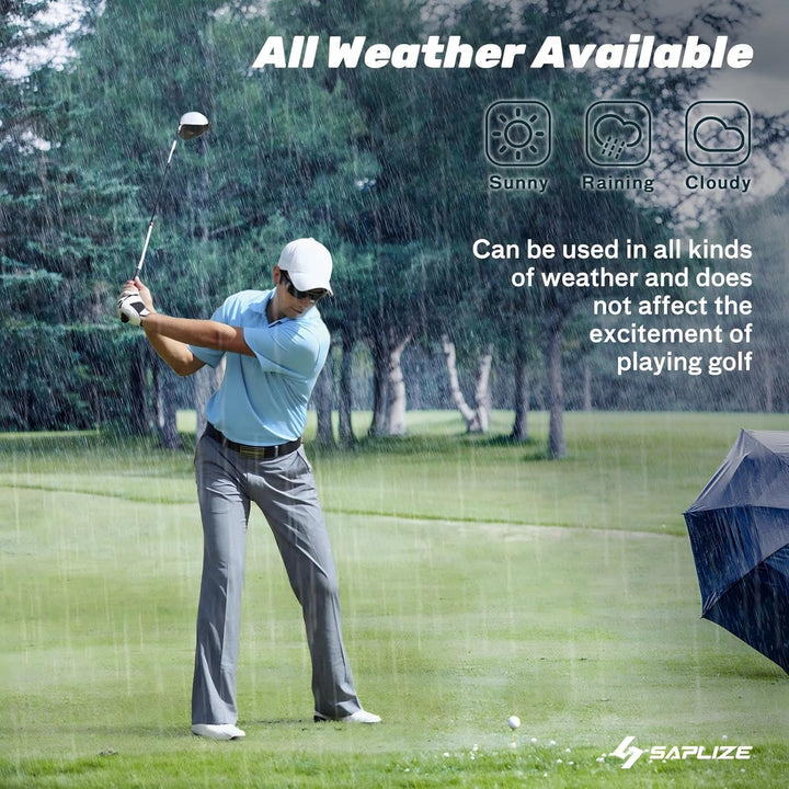 SAPLIZE Golfgriffe 13er-Set mit komplettem Regripping-Kit, Standard/Mittelklasse, Weiss/Grün/Rot/Bla