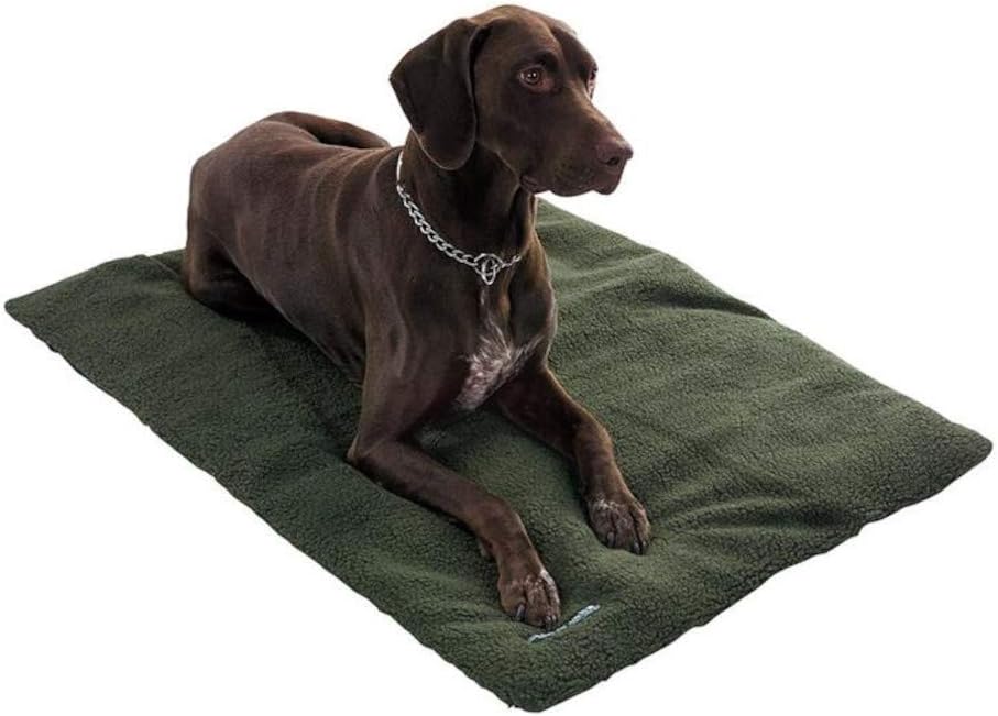 Farm-Land Hundedecke Hundebett PRO-THERMO Faserpelz 70x100 oliv