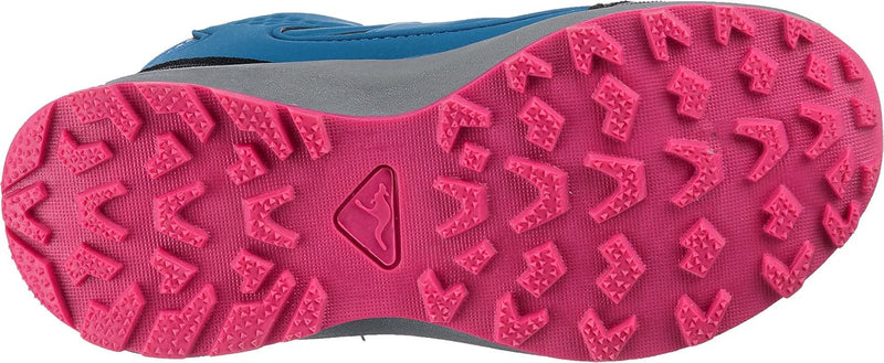 KangaROOS Mädchen K-hk Tour Rtx Wanderstiefel 29 EU Pink Blau, 29 EU Pink Blau