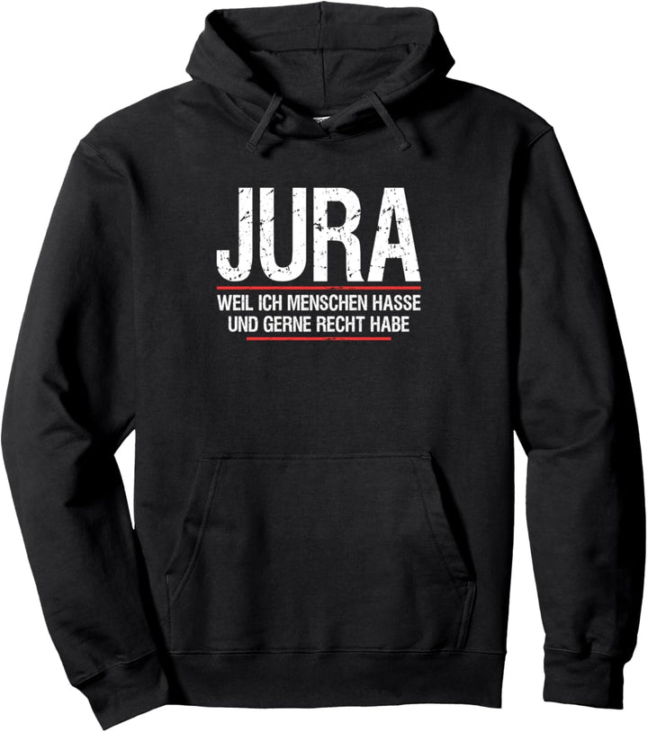 Jura Geschenk Jurist Juristen Anwalt Richter Student Spruch Pullover Hoodie