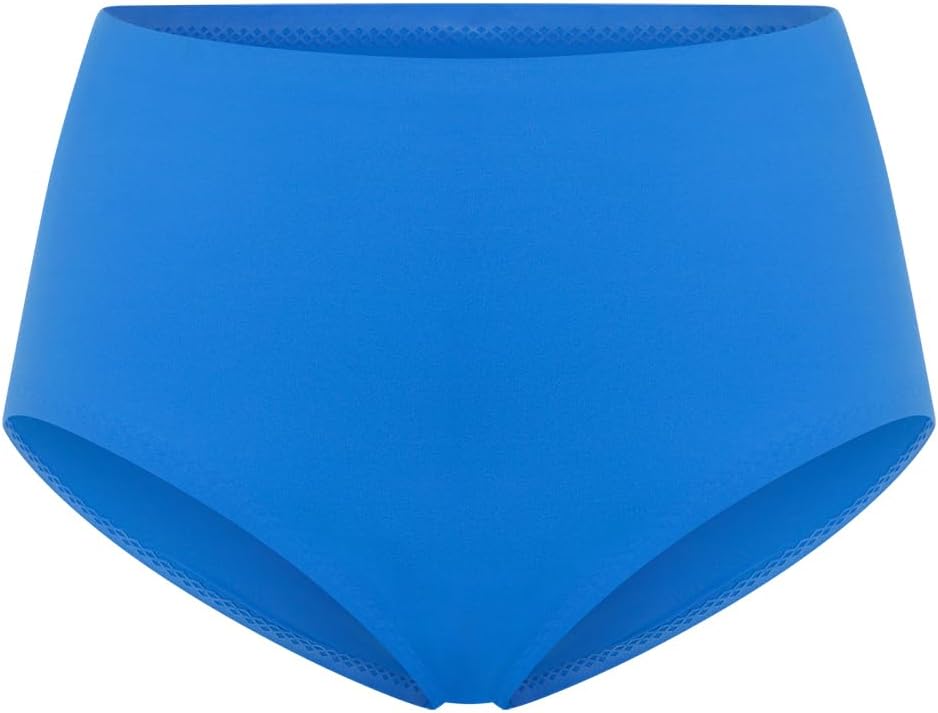 Schiesser Damen Maxislip nahtlos - Invisible Soft 36 Aquarium_181770, 36 Aquarium_181770