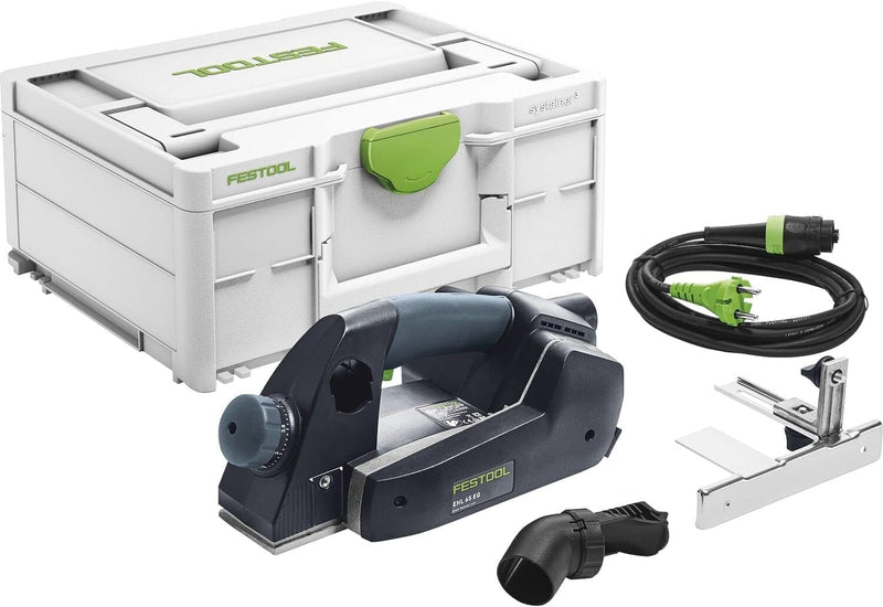 Festool Einhandhobel EHL 65 EQ-Plus (mit Parallelanschlag, Innensechskantschlüssel), im Systainer