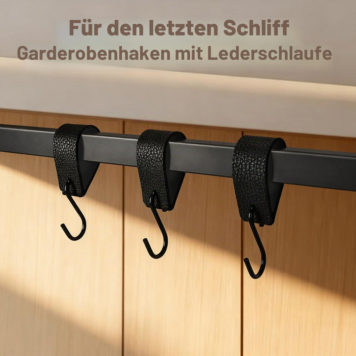 Kleiderstange Decke, Garderobenstange Schwarz Deckenmontage, Kleiderstange Deckenmontage Metall für