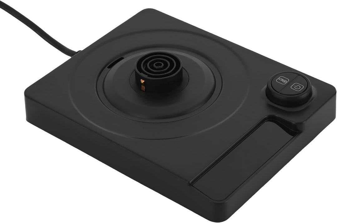 Elektrischer Wasserkocher Schwanenhals mit Temperaturregelung, 1200W, 1L Kapazität, Schnell Kochen,