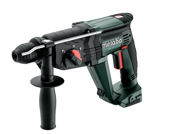 Metabo Akku-Kombihammer KH 18 LTX 24 – 601712840 – 18 V – Kombihammer zum Hammerbohren, Bohren und M