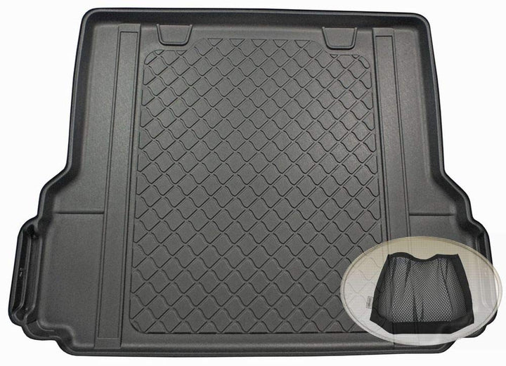 Z3289389 Gummierte Kofferraumwanne fahrzeugspezifisch + Klett-Organizer (Laderaumwanne, Kofferraumma