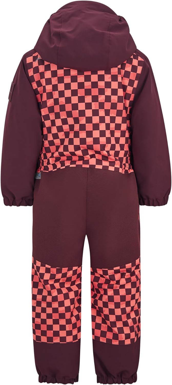 Ziener Unisex Baby Anup Schneeanzug/Skioverall | wasserdicht, winddicht, warm (1er Pack) 92 chessboa