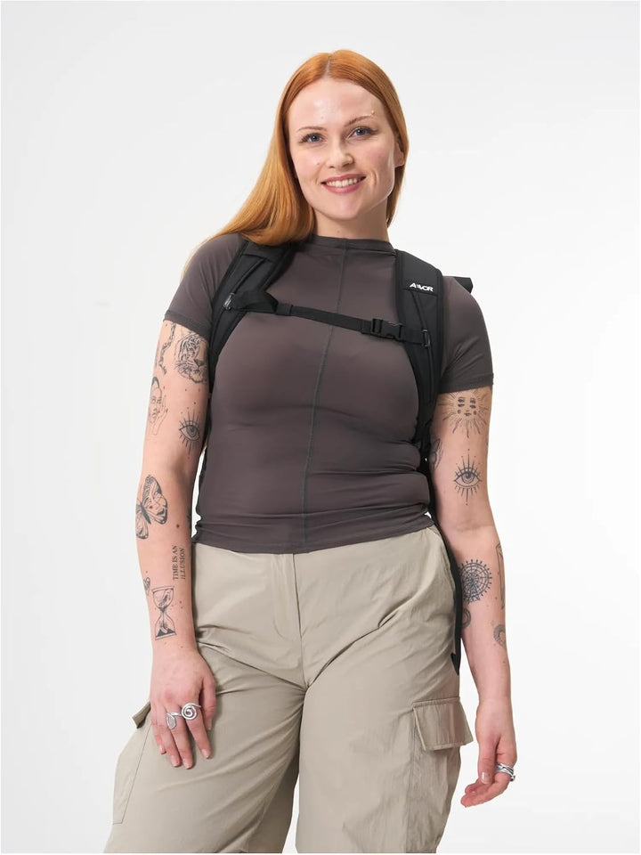 AEVOR Rolltop M Black Eclipse - Schwarz Black Eclipse - Schwarz Einheitsgrösse, Black Eclipse - Schw
