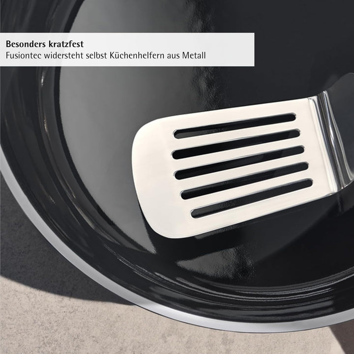 WMF Fusiontec Mineral Pro, Stielkasserolle mit Deckel, 16 cm, langlebiges, kratzfestes Material, Kas