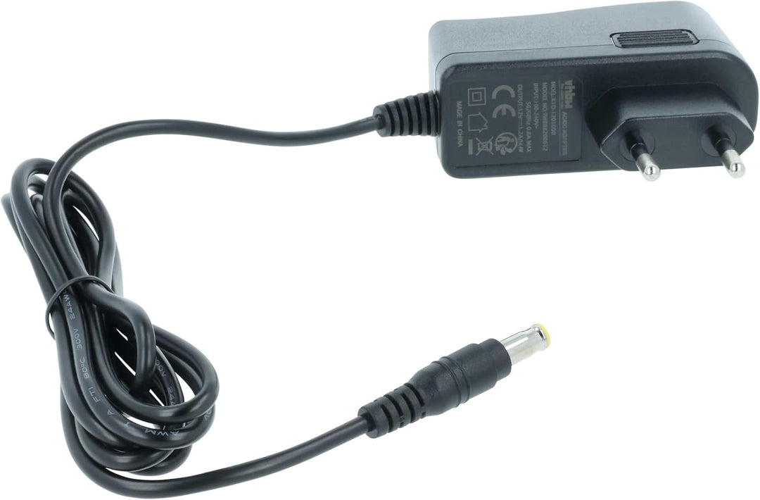 vhbw Netzteil kompatibel mit Makita BMR105, DMR102, BMR104B, BMR104W, DMR102B, DMR104, DMR104B DAB R