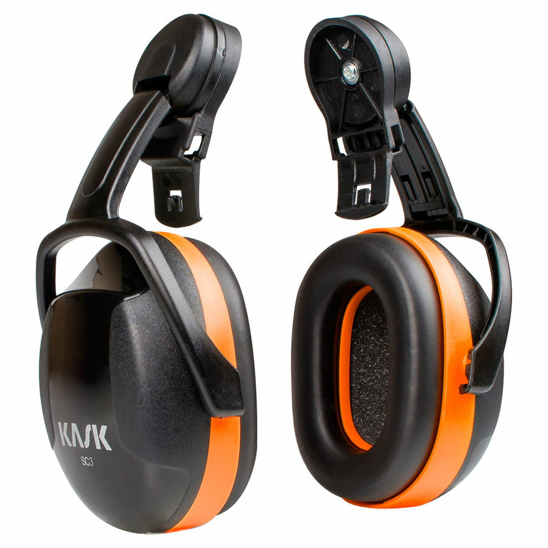 Kask "SC3 SNR Gehörschutz 31 dB, schwarz und orange, Orange, M
