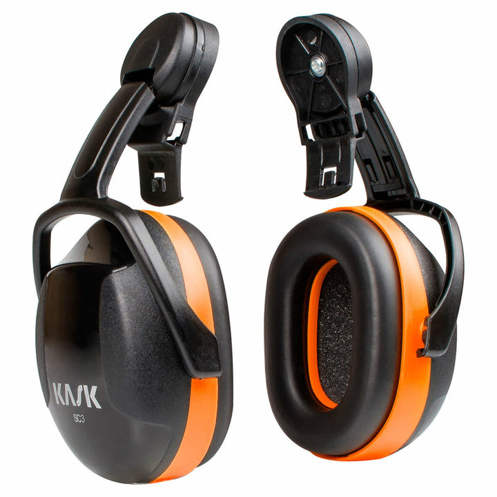 Kask "SC3 SNR Gehörschutz 31 dB, schwarz und orange, Orange, M