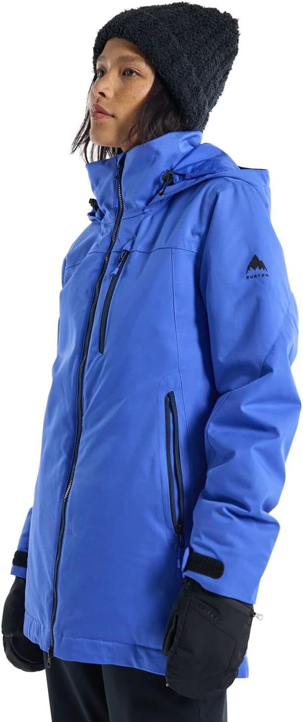 Burton Damen Lelah Snowboard JackegrünXS S Amparo Blue, S Amparo Blue