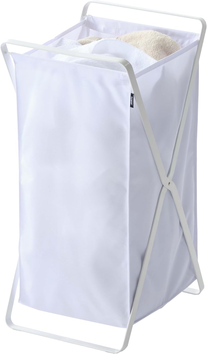 Laundry Basket - Tower - white Weiss, Weiss