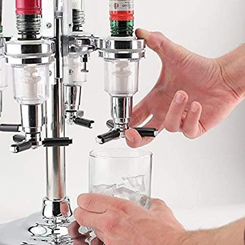 2 StüCke 45Ml/ 1.5Oz Bar Butler Wand DüSe Shot Dispenser für Drehbaren Liquor Flaschen Halter