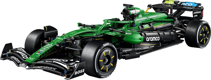 LEGO Technic Aston Martin Aramco AMR25 Formel 1 Rennwagen - Modellbau für Erwachsene - Rennauto mit