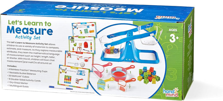 Learning Resources Wir wollen lernen – Richtig abmessen Aktivitätsset Messbecher für Kinder, Schalen