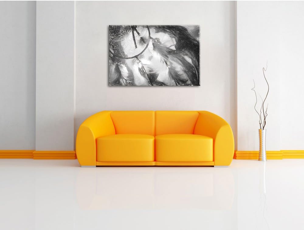 Pixxprint Traumfänger als Leinwandbild/Grösse: 100x70 / Wandbild/Kunstdruck/fertig bespannt, 100x70