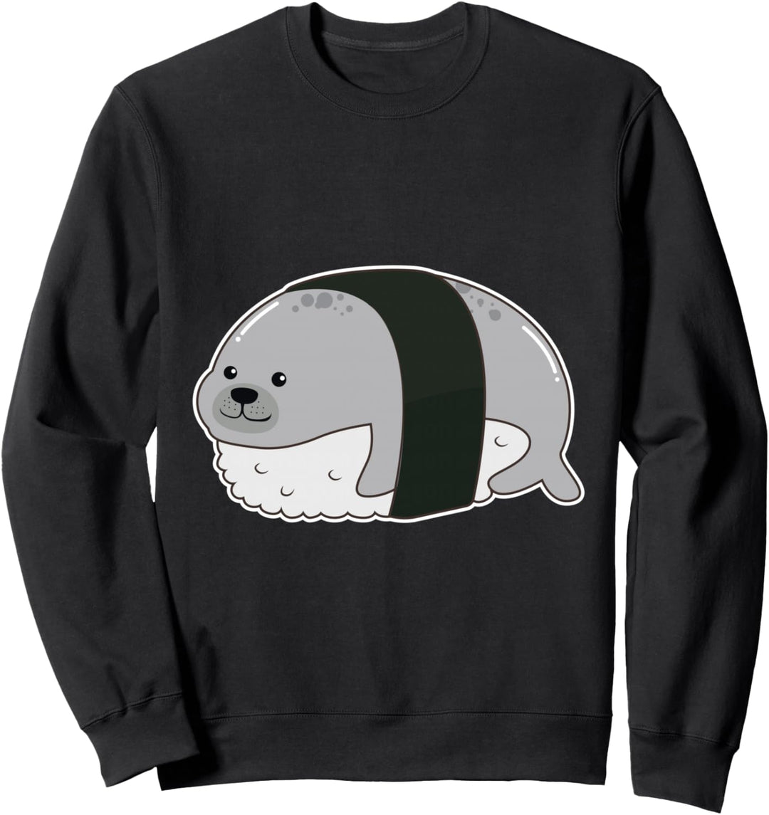 Seehund Sushi Sweatshirt