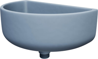 Varile Premium-Set Waschbecken aus Kunststoff für Garten & Keller inkl. Abflusssieb-Haarsieb aus Kun