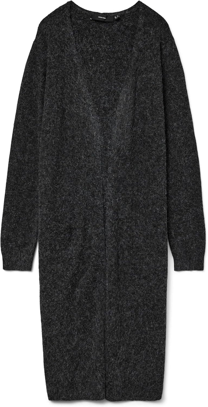 VERO MODA Female Strickjacke VMDOFFY Strickjacke, Black/Detail:melange