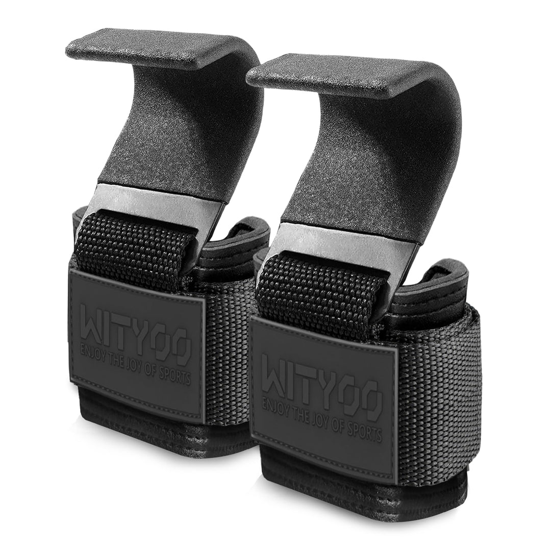 Zughilfen Haken Krafttraining, Fitness Powerlifting Weight Lifting Hook, Lifting Straps für Männer &