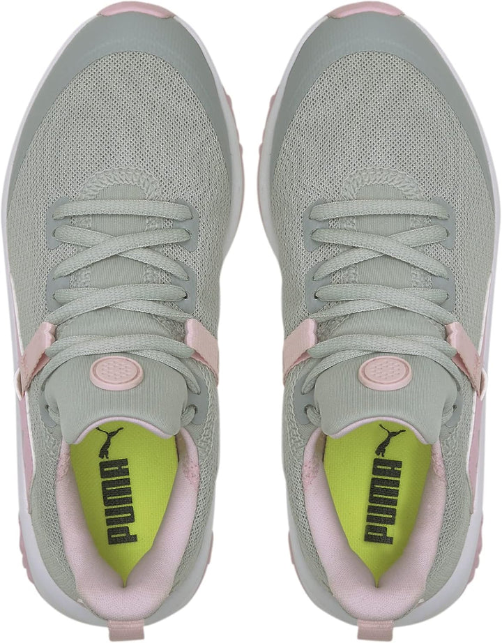 PUMA Jungen Fusion Evo Jr. Golfschuh 35.5 EU High Rise Pink Lady, 35.5 EU High Rise Pink Lady