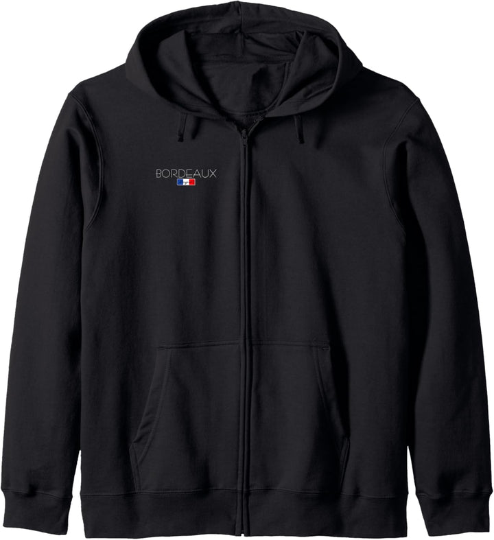 BORDEAUX FRANKREICH URLAUB SOMMER PARTY WEISSE SCHRIFT Kapuzenjacke