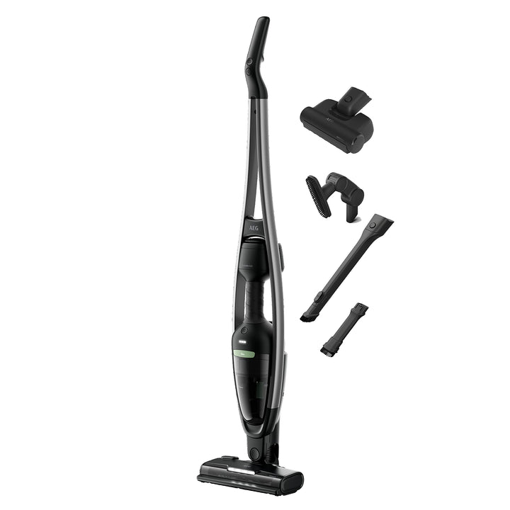 AEG CLEAN ÖKO 6000 AS62B25OKO Akku-Staubsauger, 2in1, angenehm leise 79 dB(A), 47 Prozent Recyclingm