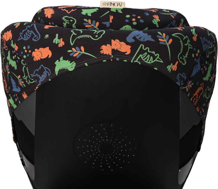 JYOKO Kids Bezug für Autositz kompatibel mit Maxi Cosi (Happy Dino, Maxi Cosi Mica I-Size)