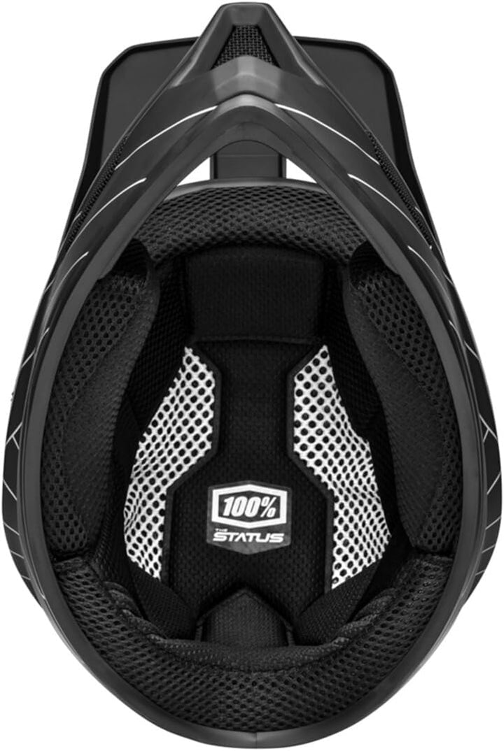 100% Status Helm schwarz XXL | 63-64cm, XXL | 63-64cm
