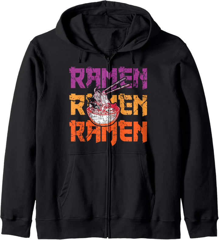 Ramen Bowl Chop Sticks Noodles Ramen Kapuzenjacke