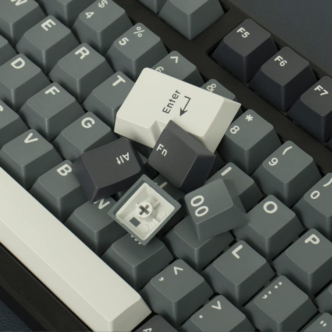 173 Tasten Doubleshot Keycaps Cherry Profile Apollo Keycaps Set für 61/64/87/104/108 Cherry Mx Switc