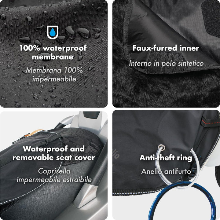 TUCANO URBANO Unisex Termoscud R185x Tucano Urbano Overall, Schwarz, TERMOSCUD R185X TUCANO URBANO E