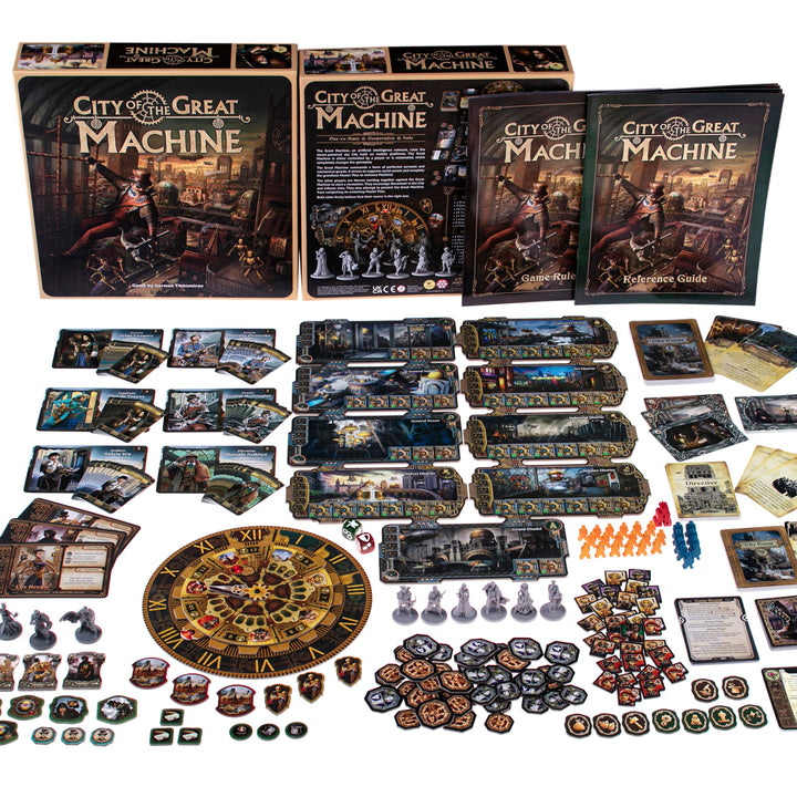 Crowd Games - City of The Great Machine - Brettspiel - Ab 14 Jahren - 1-4 Spieler - Englische Versio