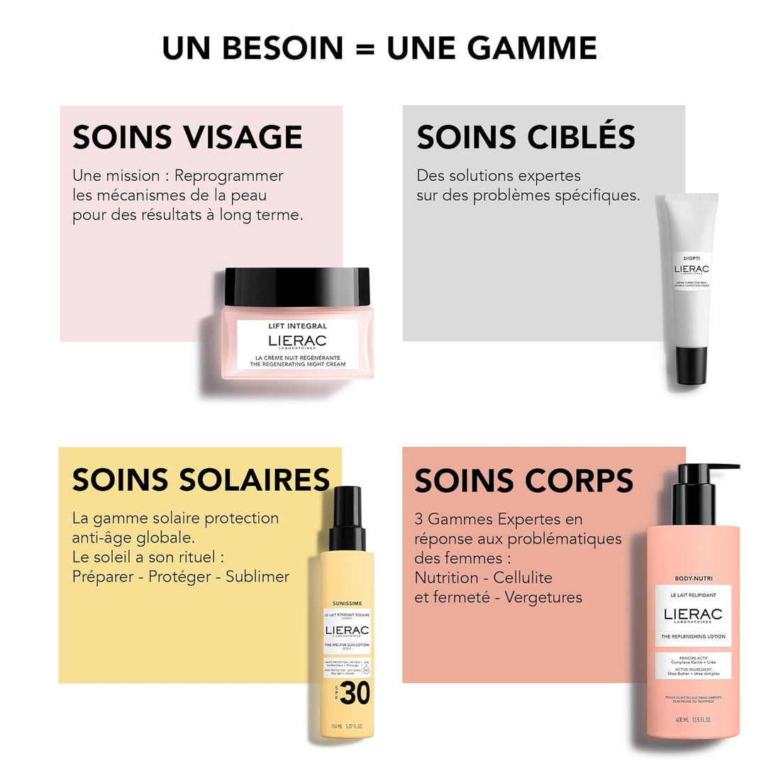 LIERAC Lift Integral La Crème Nuit Régénérante, 50 ml Crema 50.00 ml (Confezione da 1), Crema 50.00